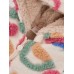 BOBOLI παλτό παιδικό jacquard  304197-7442 εκρού